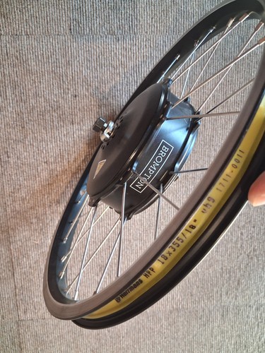 Mozzo bici elettrica brompton - mozzo,