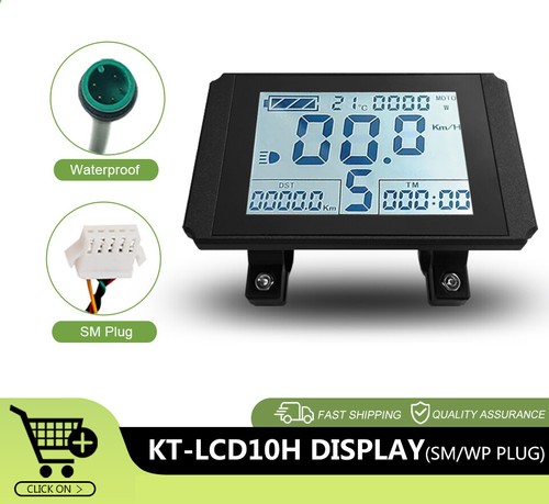 Bicicletta elettrica lcd10h - kt,