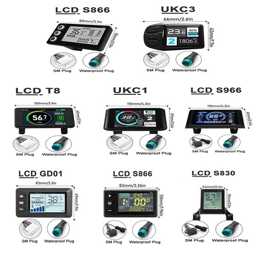 Display lcd bike s866 - lcd, e-bike