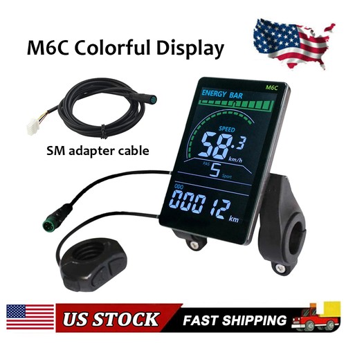 Bici elettrica m6c - m6c, display