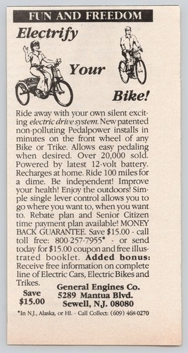 Bici elettrica trikes - bici, general